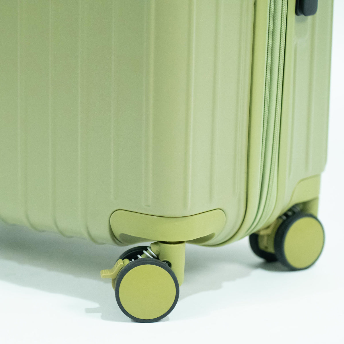 Eco Lite Expandable Checked In Luggage Bag By Koora | Medium | Sage Green