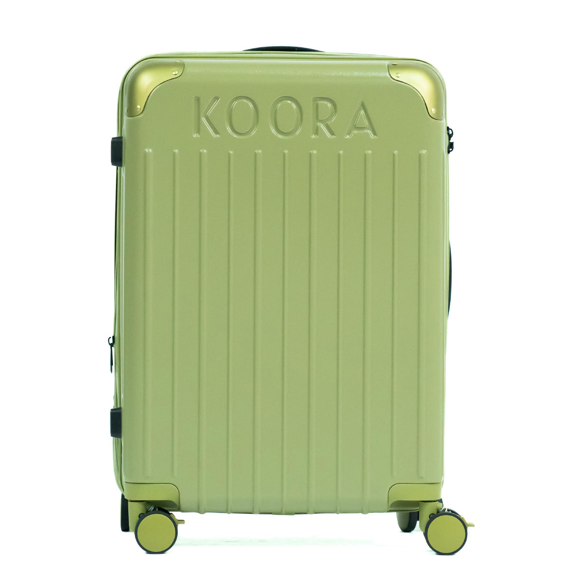 Eco Lite Expandable Checked In Luggage Bag By Koora | Medium | Sage Green