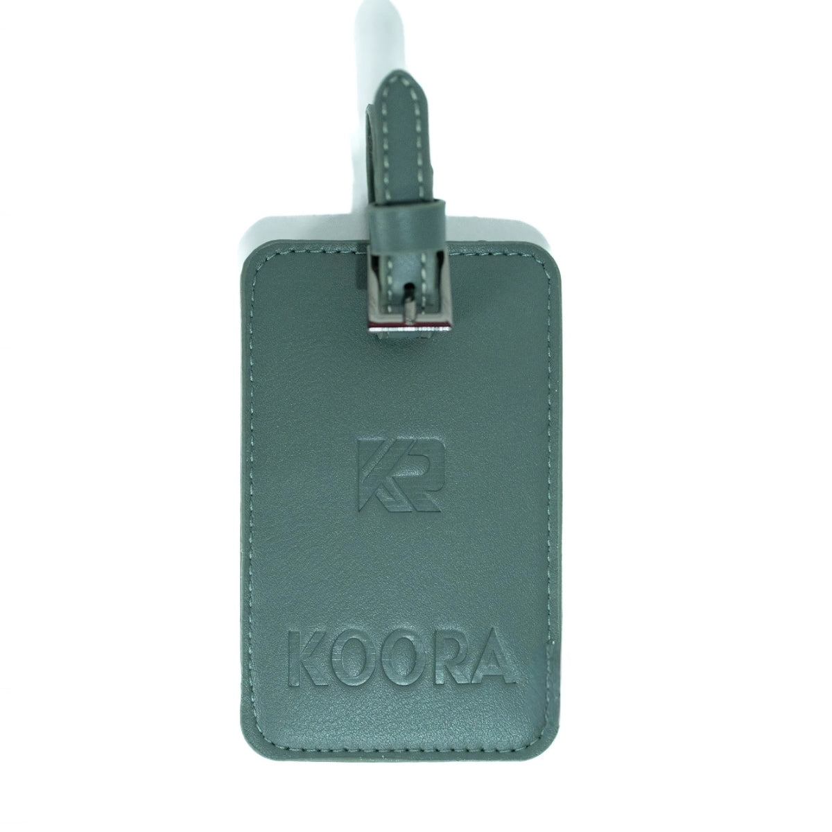 Leather Tag Muted Olive by Koora