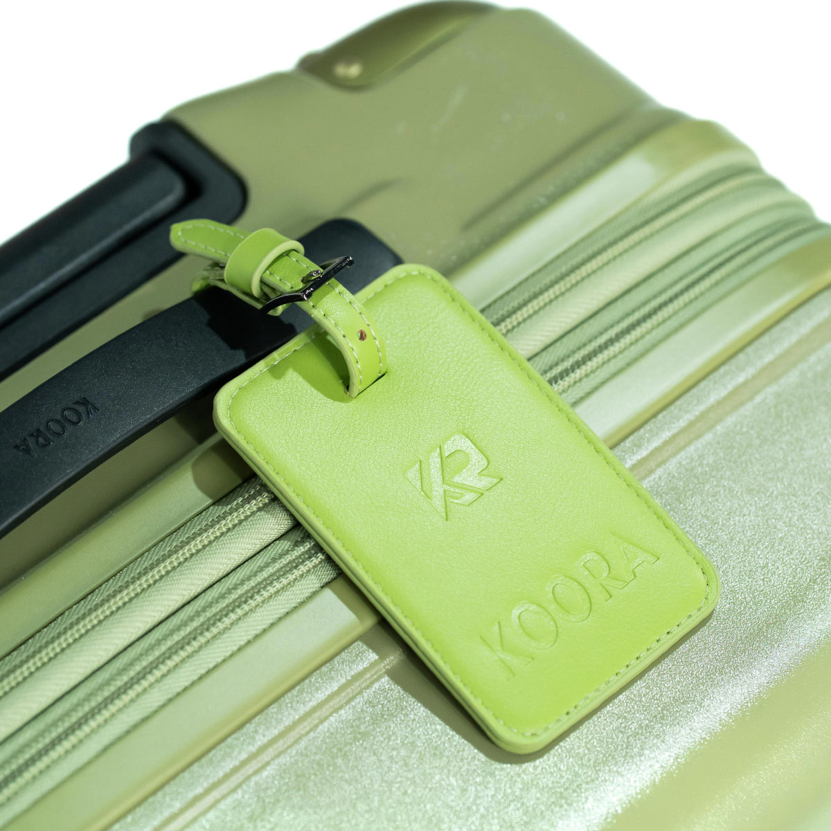 Eco Lite Expandable Checked In Luggage Bag By Koora | Medium | Sage Green
