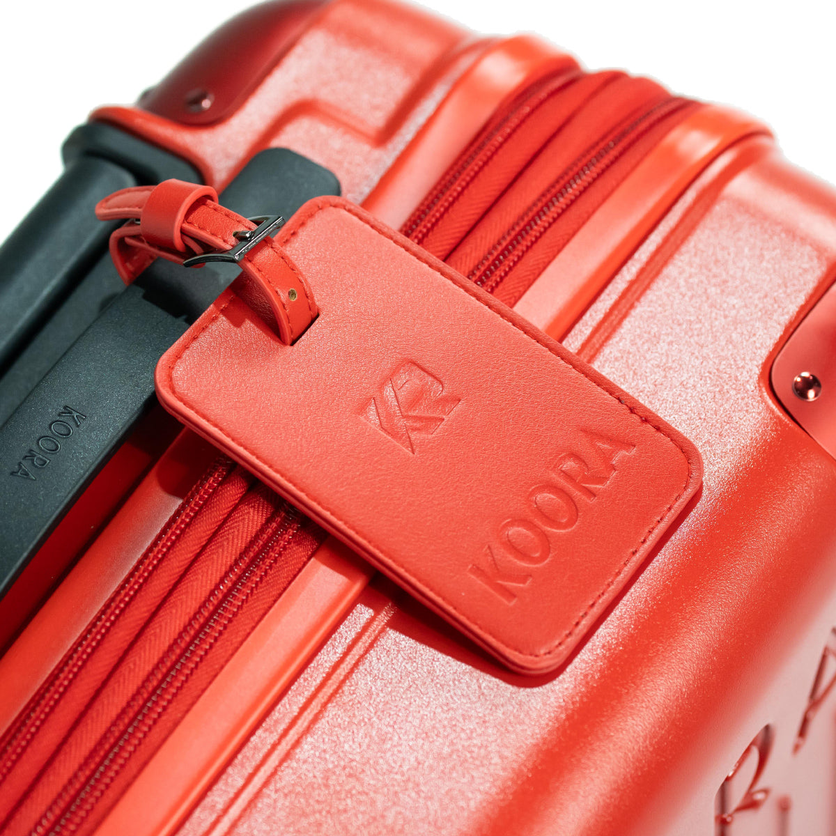 Eco Lite Expandable Carry On Luggage Bags By Koora | Red