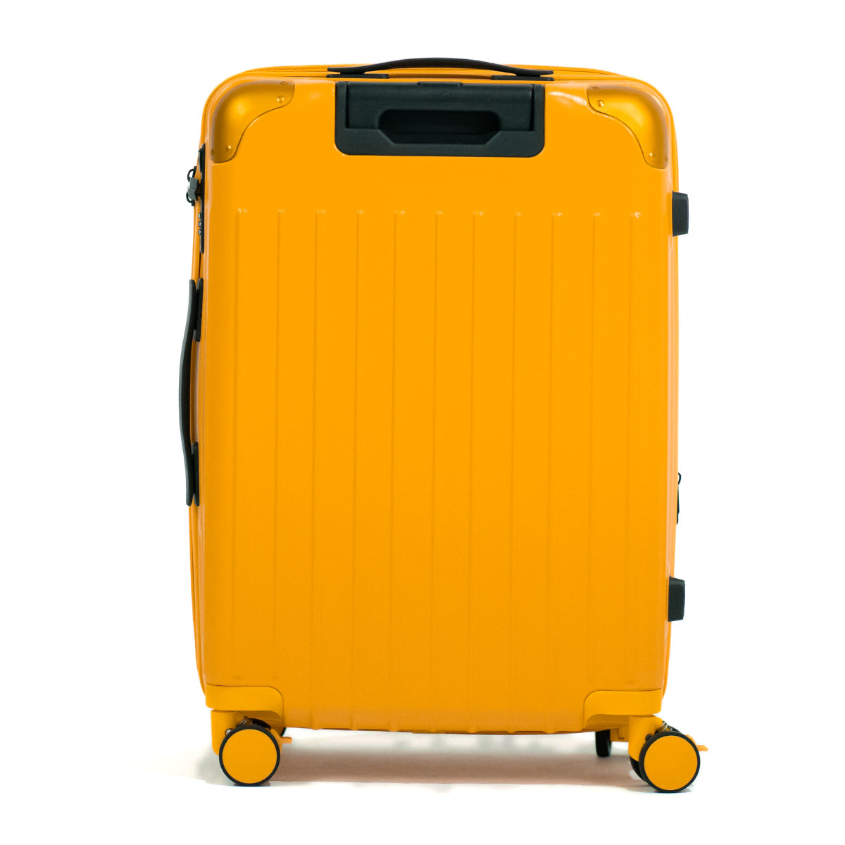 Eco Lite Expandable Checked In Luggage By Koora | Medium | Golden Yellow