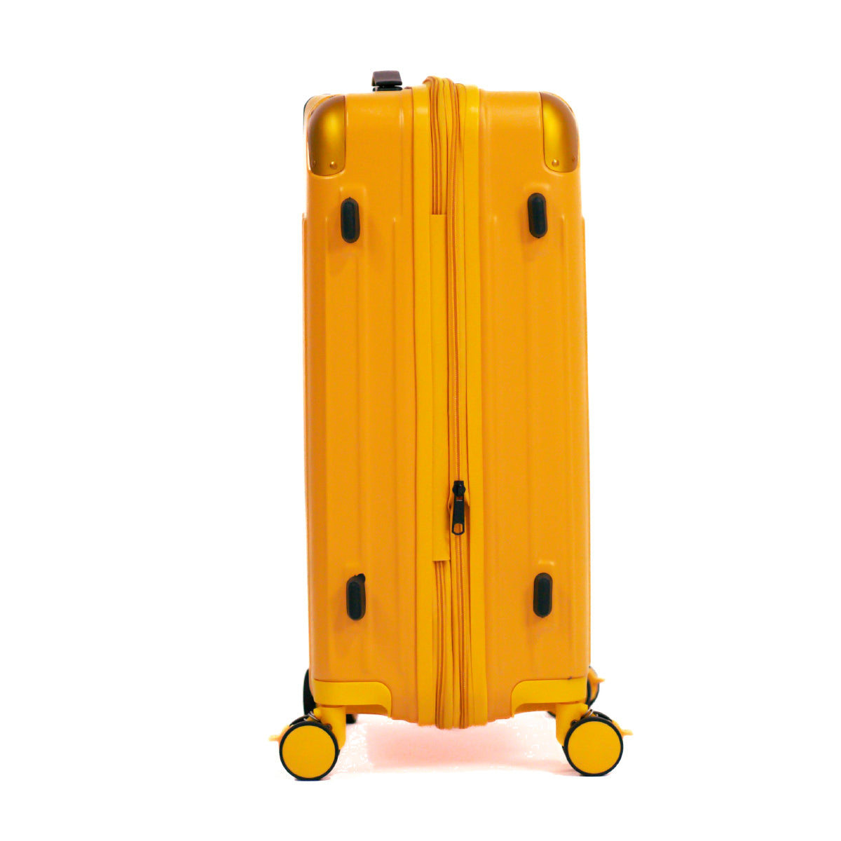 Eco Lite Expandable Checked In Luggage By Koora | Medium | Golden Yellow
