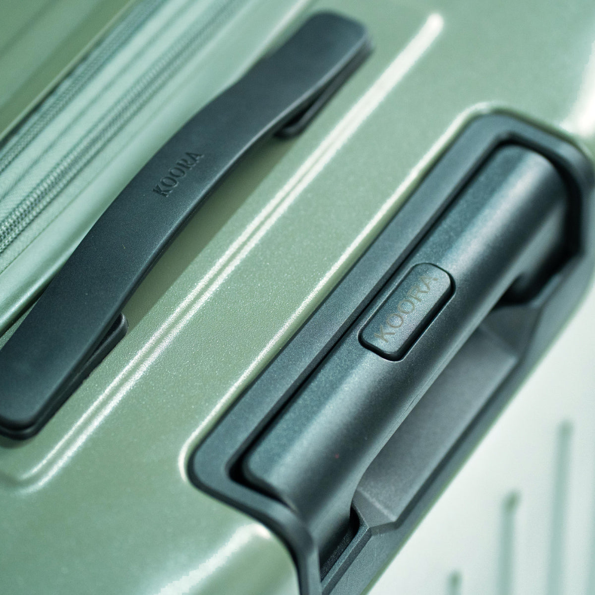 Eco Lite Expandable Checked In Luggage Bag By Koora| Large | Muted Olive