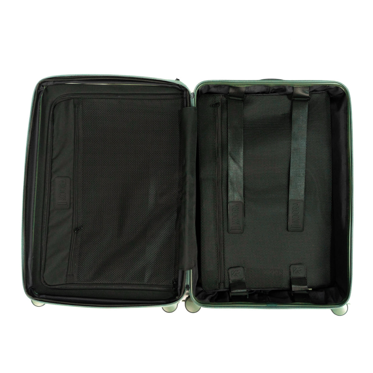 Eco Lite Expandable Checked In Luggage Bag By Koora| Large | Muted Olive