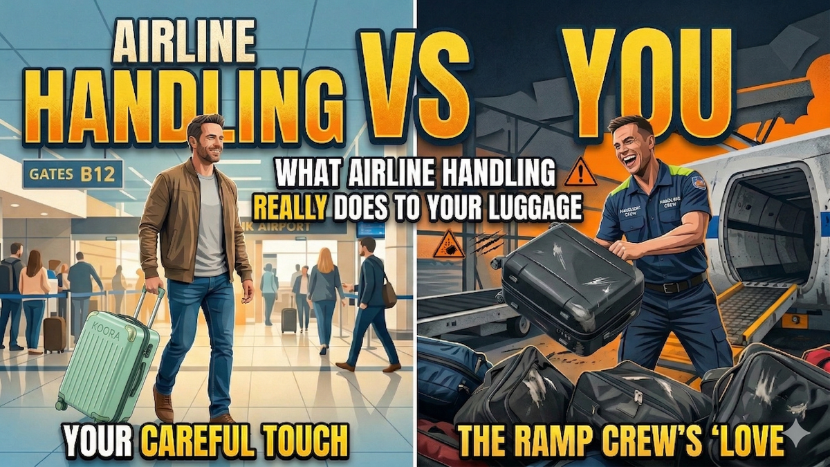 What Airline Handling Really Does to Your Luggage